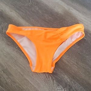 Victoria’s Secret, bikini bottom, xs, neon orange